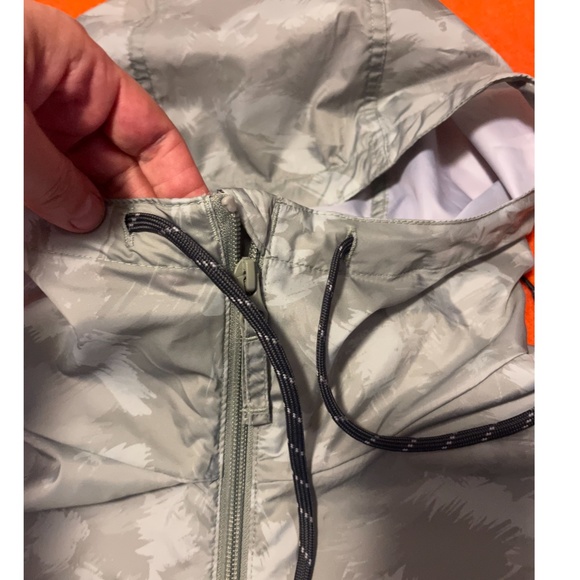 Columbia green camo long sleeve hooded windbreaker jacket NWT - Picture 5 of 9